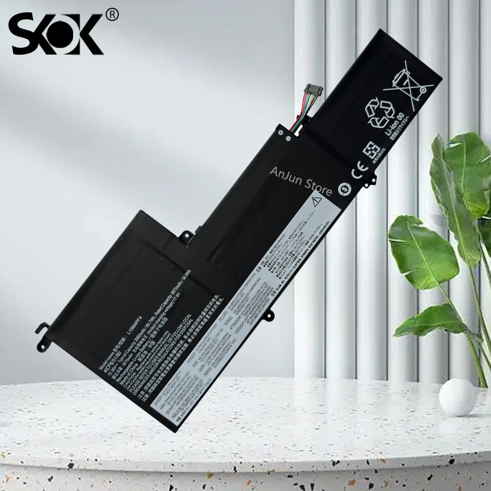 Сменный аккумулятор L19M4PF4 для ноутбука Lenovo Ideapad Yoga Slim 7-14IIL05 7-14ARE05 14ARE05 серии L19D4PF4