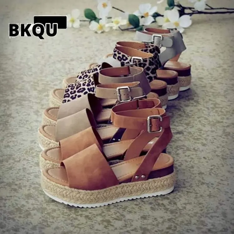 

Women Sandals Soft Wedges Shoes Womens Flip Flops Platform Sandals Female 4cm High Heels Sandals Summer Sandalias De Mujer