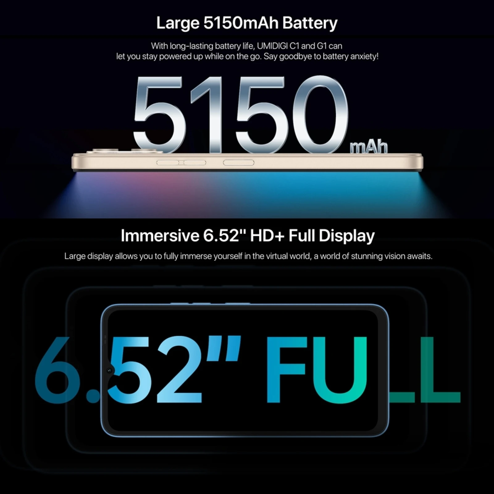 UMIDIGI C1/G1 Global Version 6.52