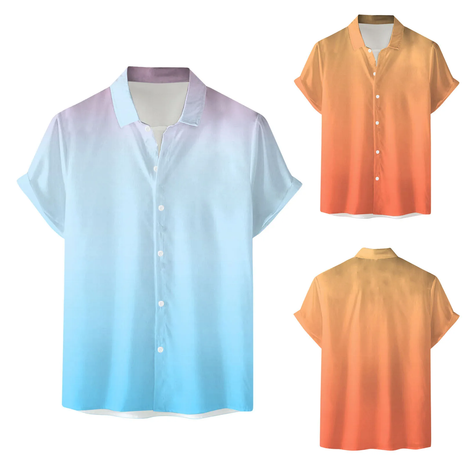 

Рубашка мужская с длинным рукавом, Повседневная модная блузка с принтом дракона, Золотая Футболка, весна-лето