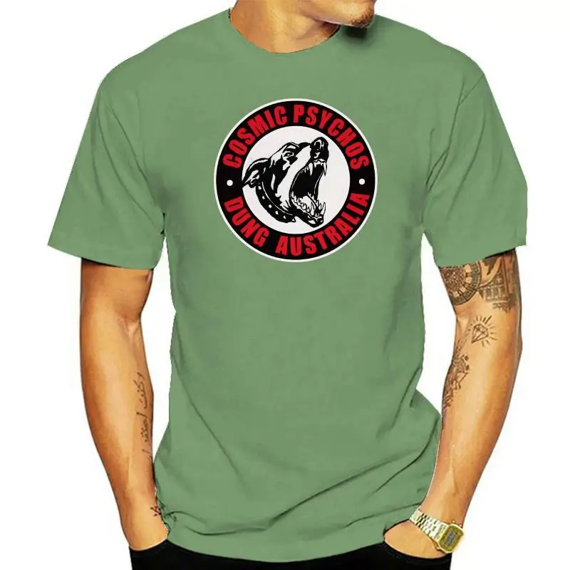 

COSMIC PSYCHOS DOG SHIRT cramps stooges L7 hymies the onya vinyl Cheap wholesale tees100% Cotton For ManT shirt printing
