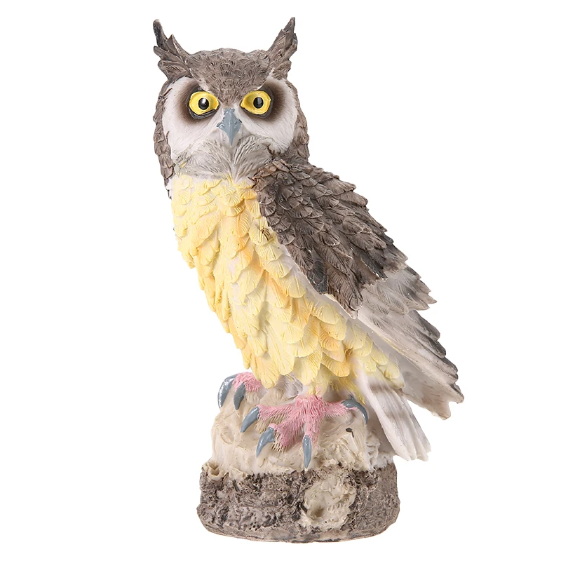 

1 шт., декоративная фигурка совы, 10x7,5x17 см