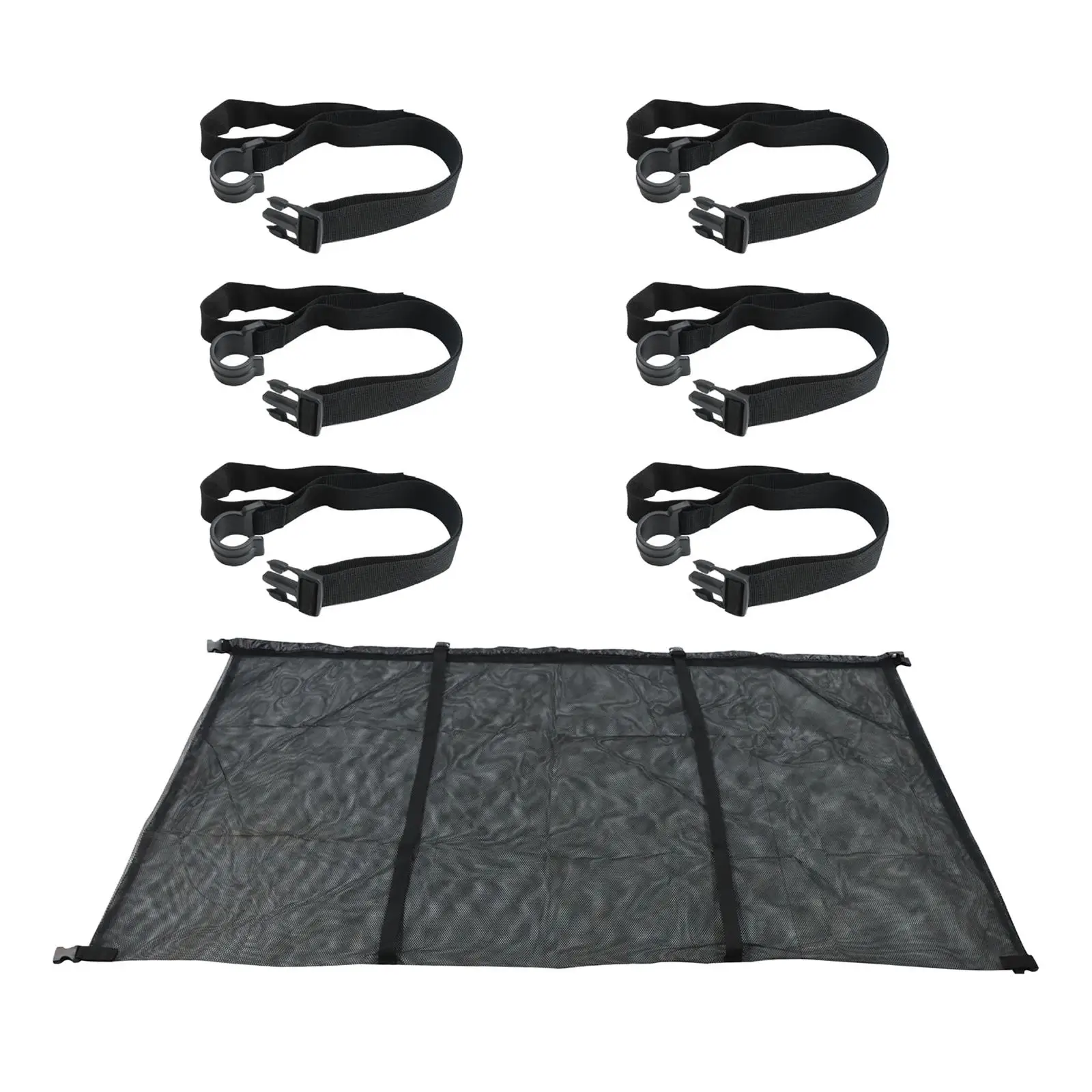 

Hanging Mesh Organizer Pool Floats Net Storage Bag Pool Storage Bag for Swimming Rings Football Noodles Floats Inflatable Rafts