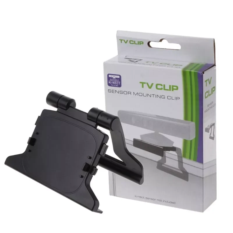 

TV Clip Clamp Mount Stand Holder For Xbox 360 Kinect Sensor Video Game Console Bracket