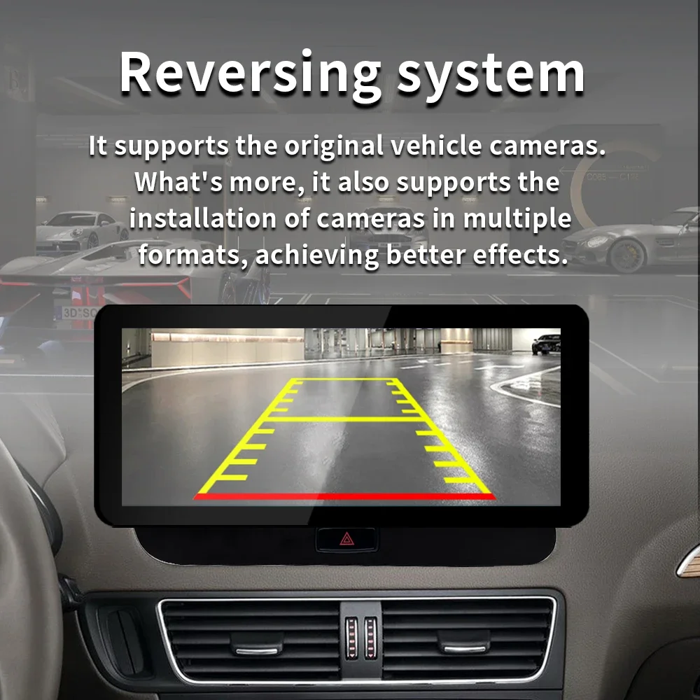 10 25-1 3-дюймовый автомобильный DVD-видео мультимедийный радиоплеер Android 14 для Audi Q5 8R