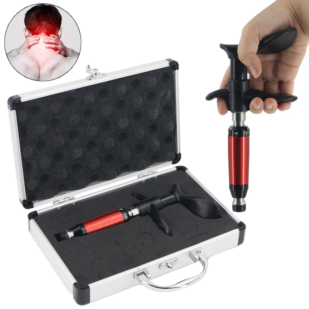 

Chiropractic Adjusting Tool Correction Spinal Massager Spine Massage Gun Corrector Therapy 6 Levels Body Relaxation Tools