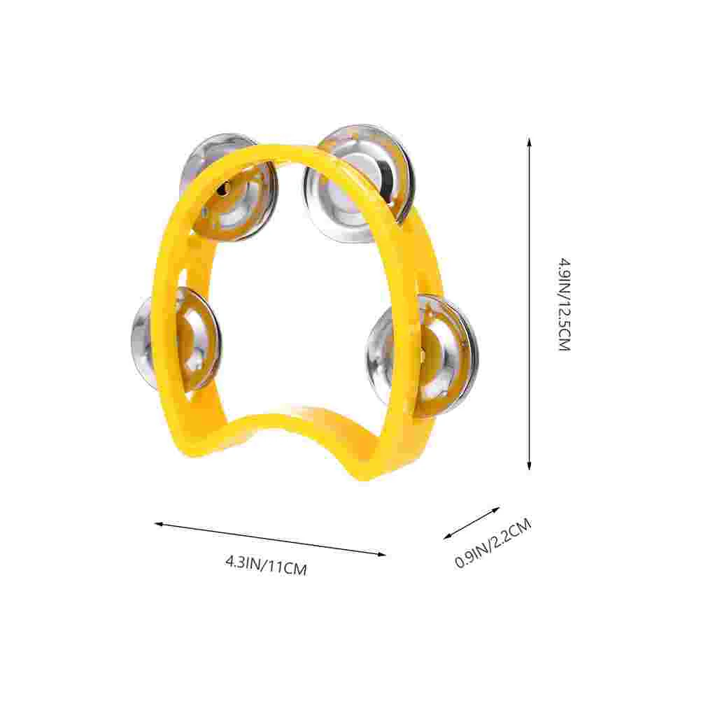 10 шт. нарисованный вручную двухрядный колокольчик детские музыкальные