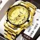 2022 New Men's Watches Quartz Watch Best Selling Waterproof Sports Personality Watch Men Wrist Gold Watch Top Brand Luxury 3Bar Other Image