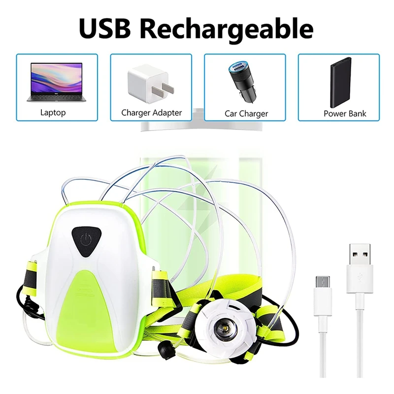 Светодиодный светоотражающий жилет для бега с передсветильник кой бесветильник