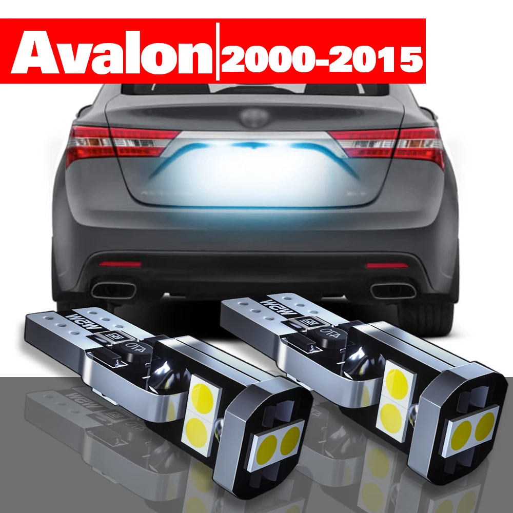 

For Toyota Avalon 2000-2015 Accessories 2pcs LED License Plate Light 2001 2002 2003 2004
