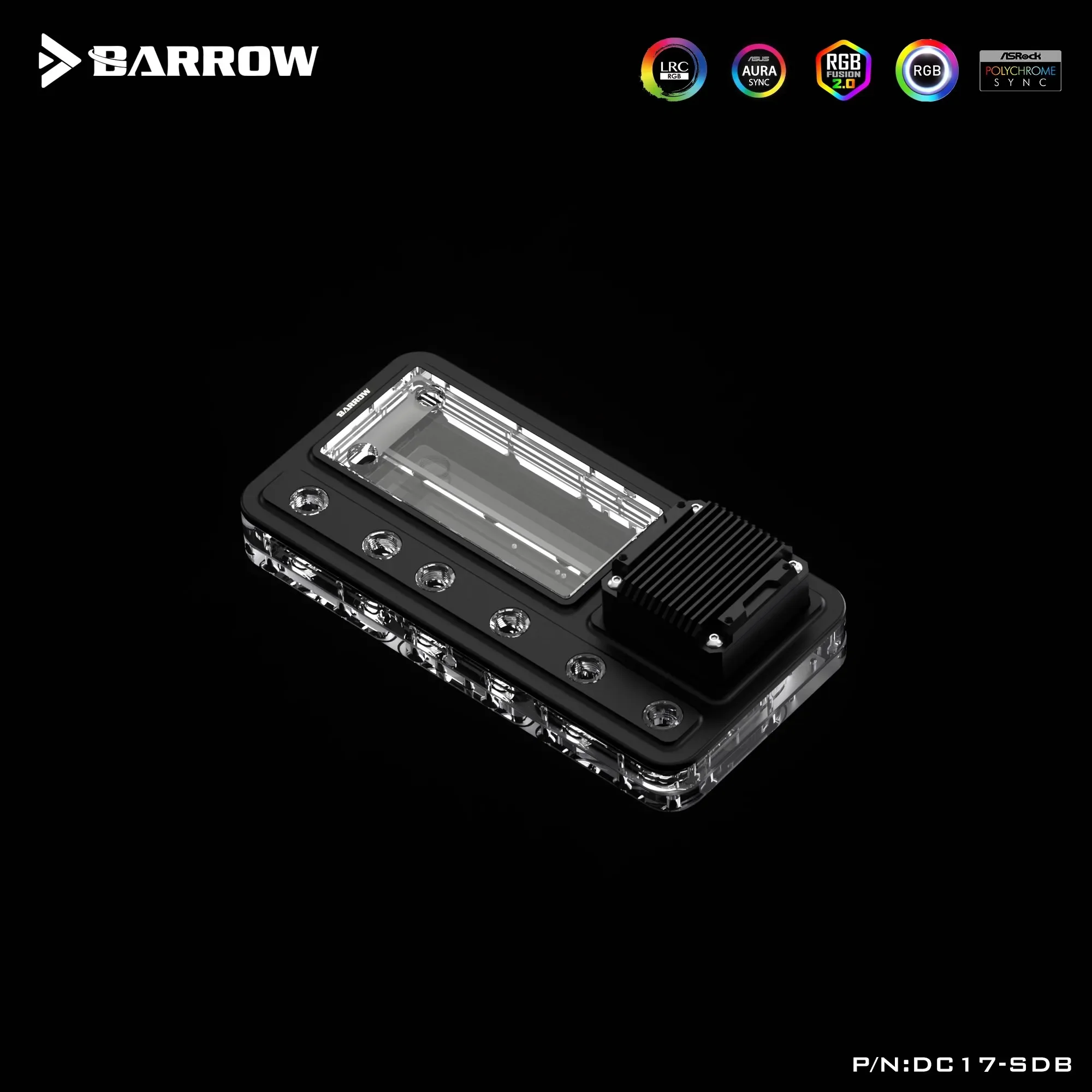 Акриловая распределительная пластина BARROW/плата для корпуса системы охлаждения