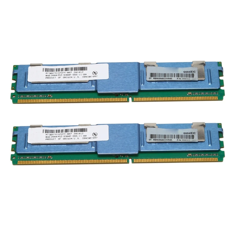 

HOT-2X 8GB DDR2 Ram Memory FBD 667Mhz PC2 5300 240 Pins DIMM 1.7V Ram Memoria for Desktop Memory