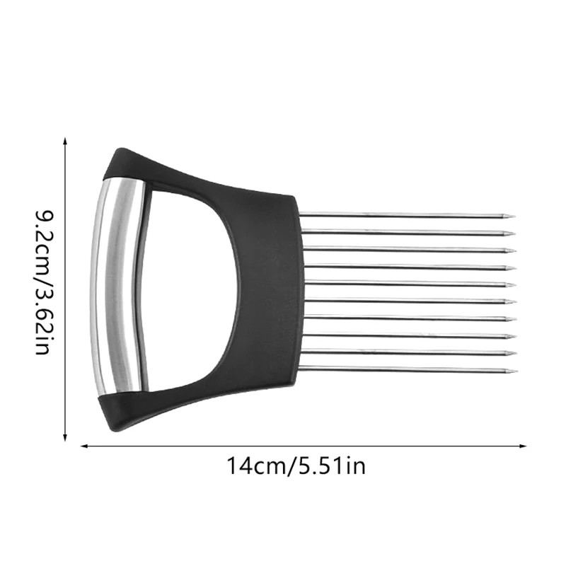 Держатель для нарезки лука из нержавеющей стали измельчители овощей и помидоров