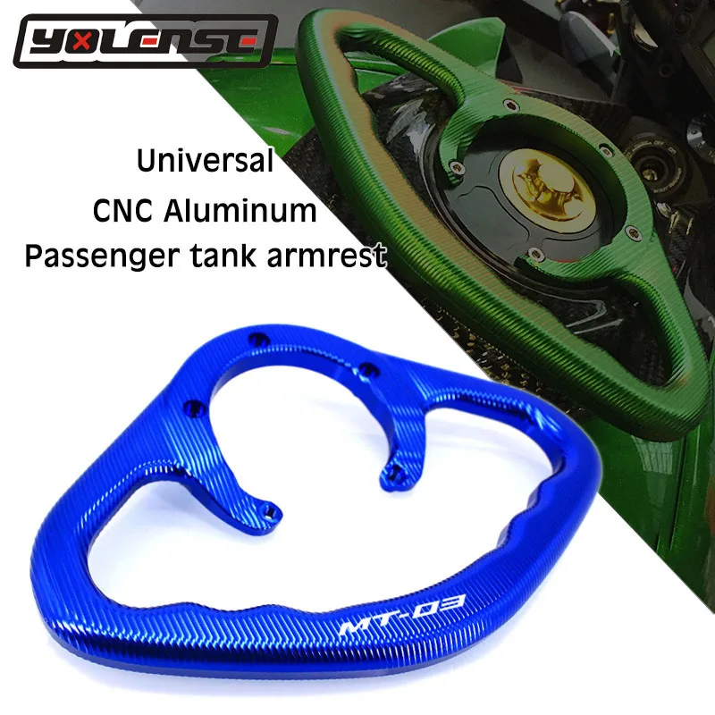 

For YAMAHA MT-07 MT-03 MT-09 MT-25 MT 03 07 09 25 MT09 MT03 Motorcycle CNC Passenger Handgrips Tank Grab Bar Handles Armrest