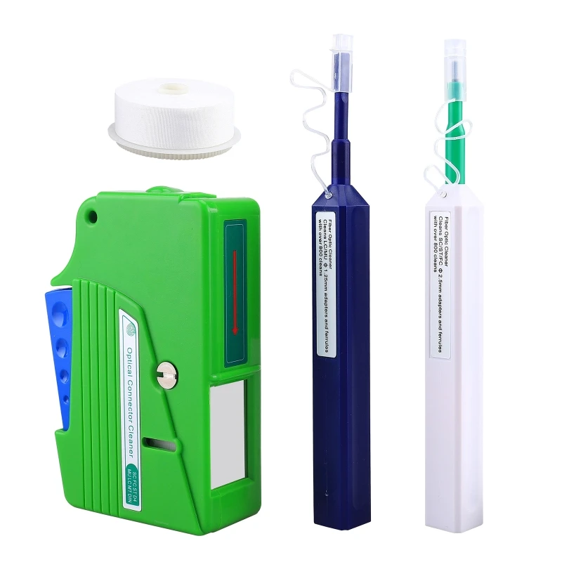 

Optic Clean Tool Set 1.25mm/2.5mm for SC FC ST MU LC Fiber Optic Connectors 85DD