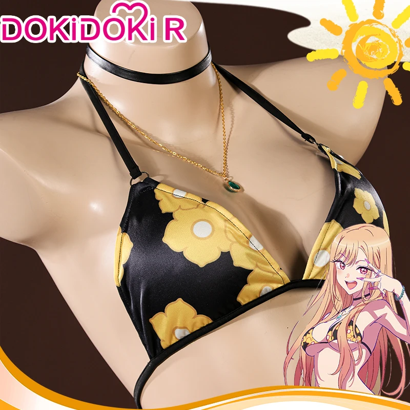 [Размер XS-XXL] DokiDoki-R аниме Мой платье любимый Косплей Китагава Марин купальник