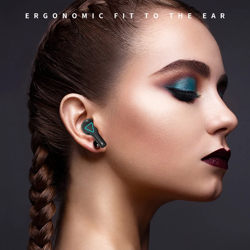 A15 TWS Bluetooth 5.1 Headphones LED Display 3D Hifi Subwoofer Sport Gaming Music Noice Cancelling Wireless Earphones 2000mAh - купить по