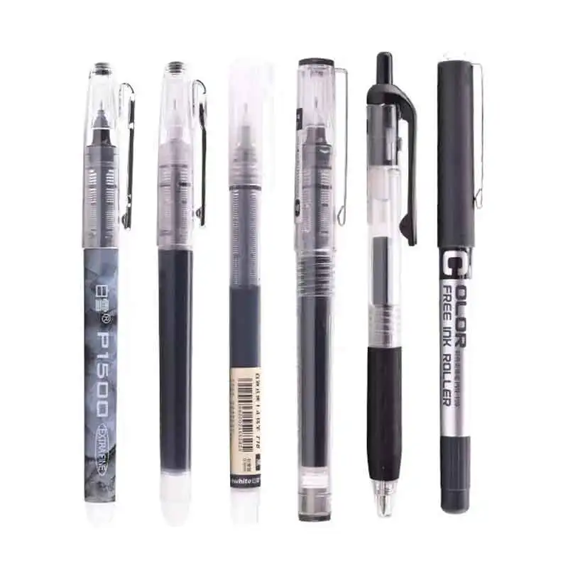 

Гелевые ручки Kawaii 6/7 шт. черный/красный/синий