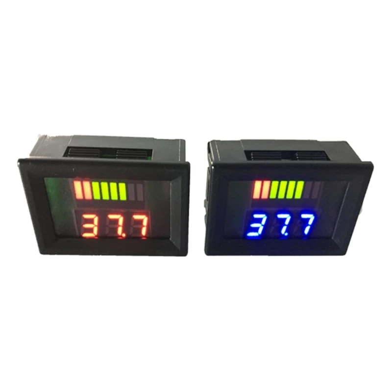 

Водонепроницаемый цифровой вольтметр 5-70 в со свинцово-кислотным индикатором емкости литиевых батарей для автомобиля мотоцикла тестер нап...