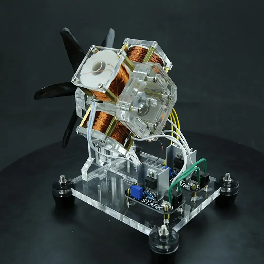 Старк зал электронная машина лопатка вентилятора высокоскоростная DIY физическая