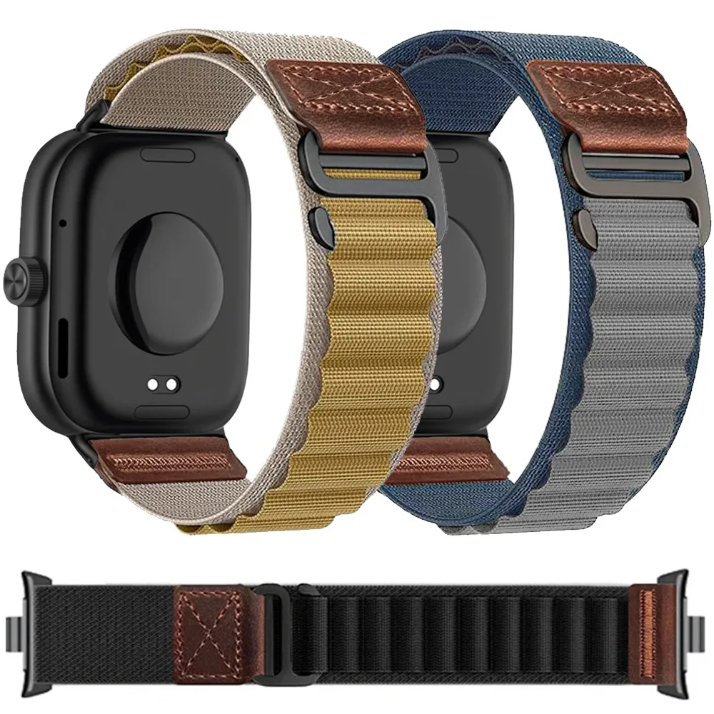 Фото Ремешок Alpine Loop для Xiaomi Band 10 Pro, нейлоновый, удобный, сменный браслет для Redmi Watch 6 5 4/Mi Band 9/8 Pro №2