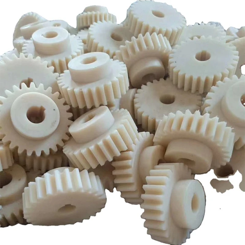 

Custom Cnc Machining Nylon pom gear Wheel Small Spur Plastic Gear