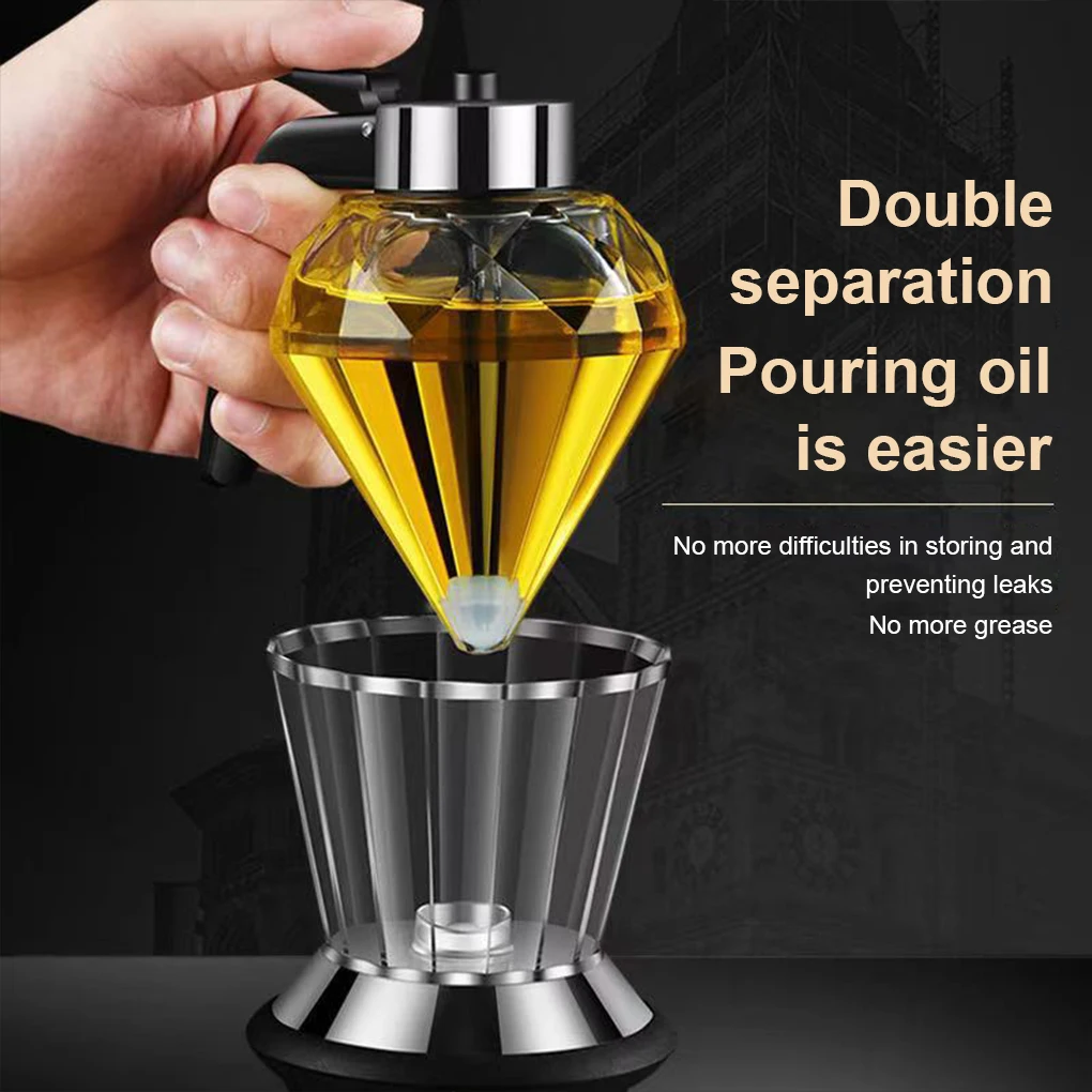 

Household Transparent Condiment Oil Sauce Bottle Press Type Leakproof 200ml Dispenser Jar Syrup Container Kitchen Accessory
