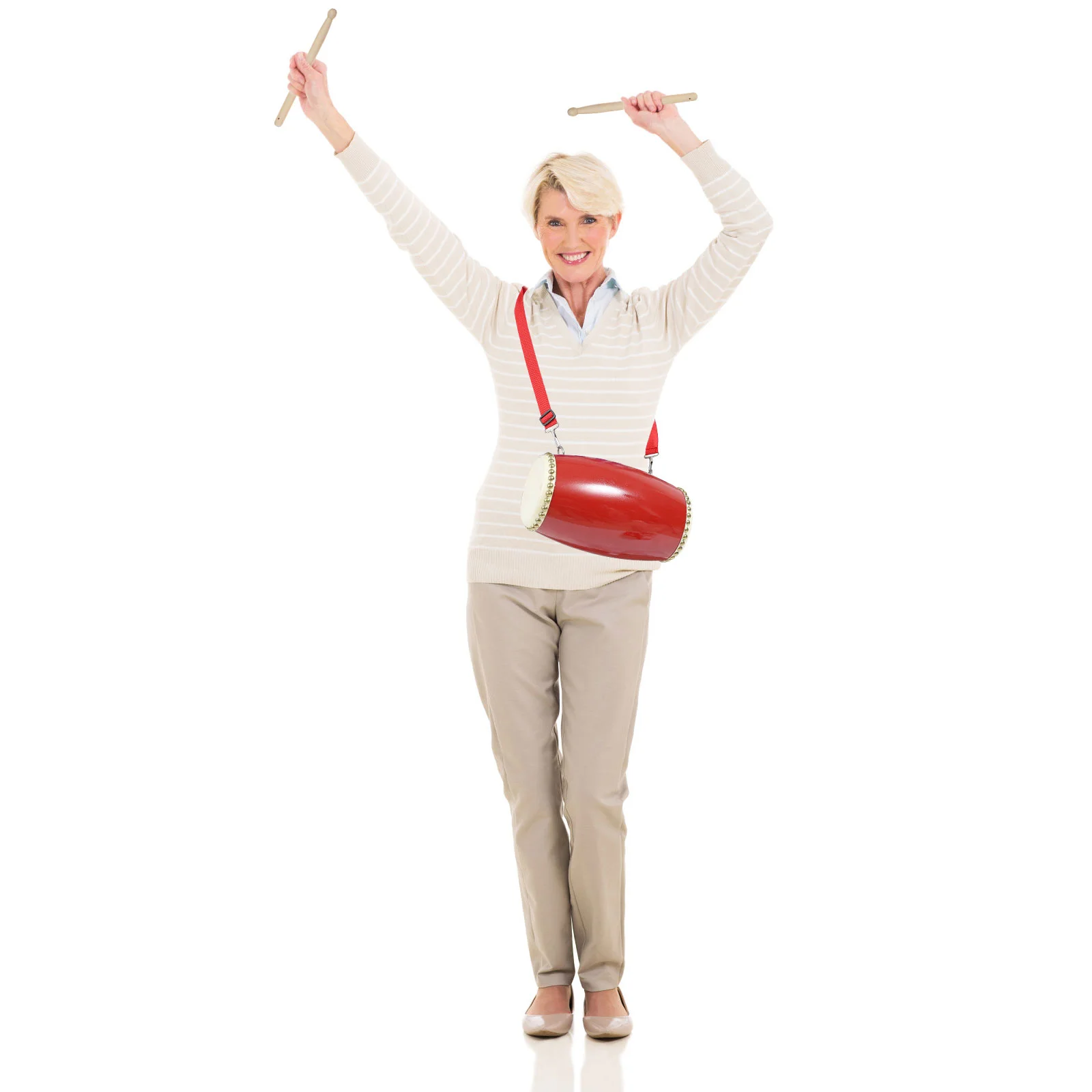 Поясной барабан из овчины портативный музыкальный инструмент традиционная