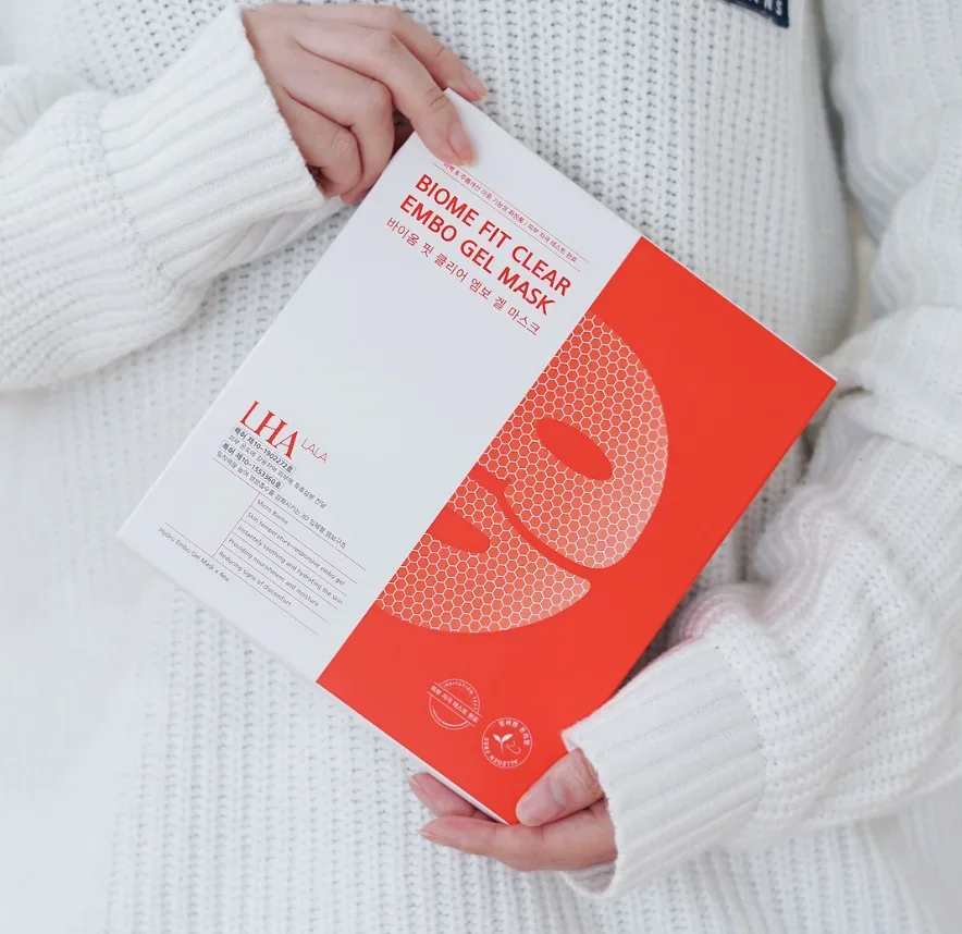 Корейский LHA LALA BIOME FIT CLEAR EMBO GEL MASK Peel Treatment Разчин для пилинга кожи Химический