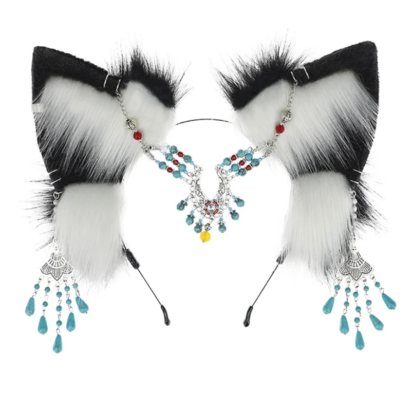 

Ear Headbands Wolf Ear Headbands Wolf Ears Head Chain Animal Cosplay