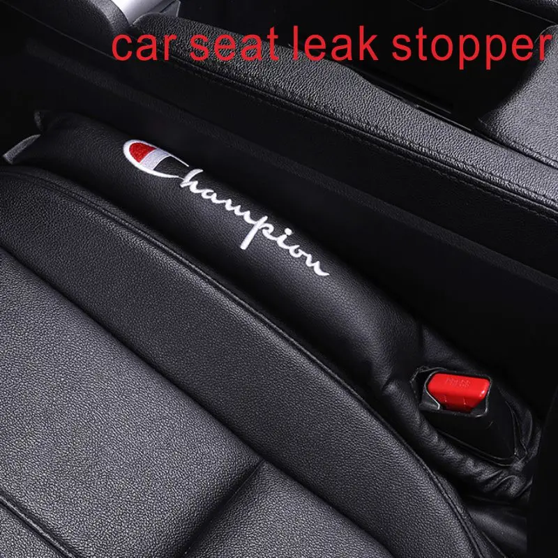 

2pcs of car logo PU seat leak-proof clip seam plug seat card gap plug pad protection leak-proof strip suitable for tide brand