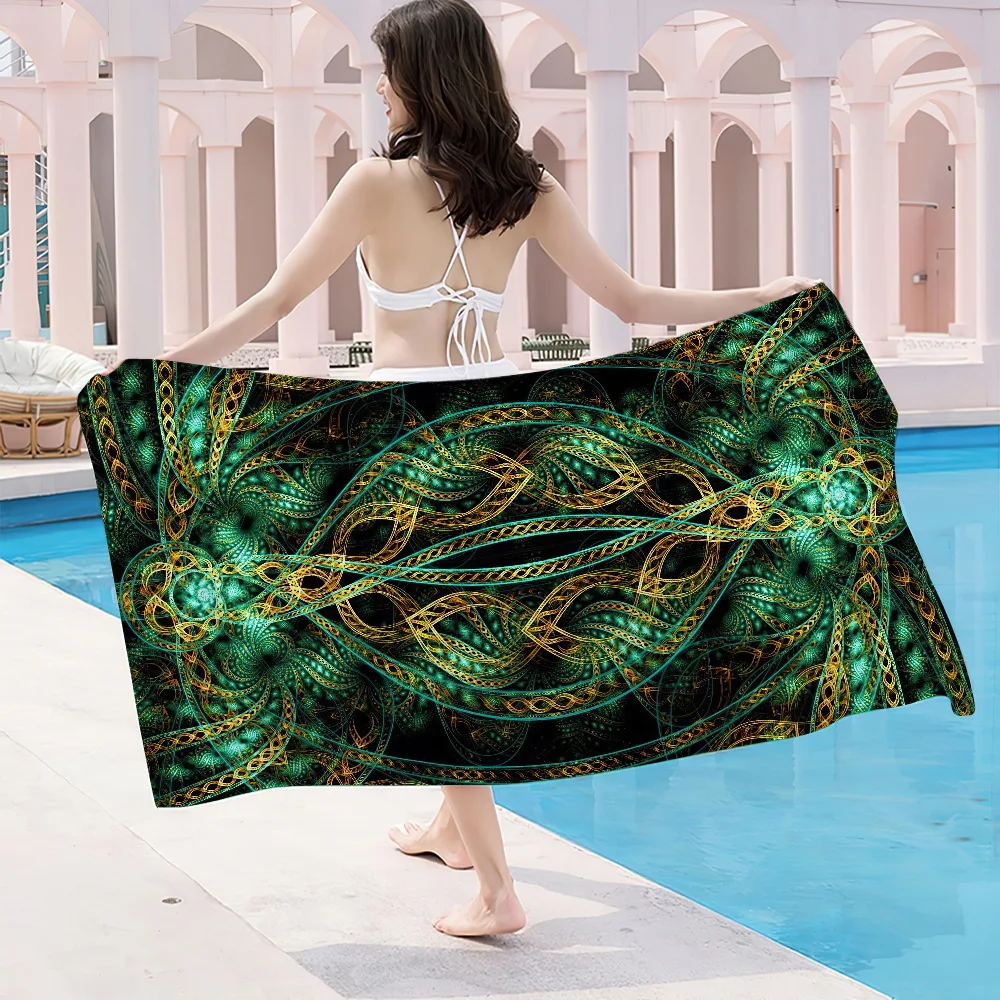 

Мраморное Большое пляжное полотенце для взрослых, красочное быстросохнущее полотенце из микрофибры, чехол для плавания Toucan Toalla Playa