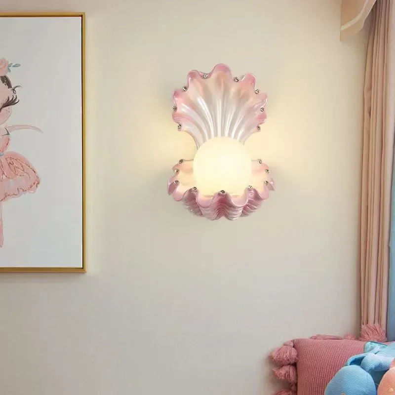 ULANI современный настенный светильник с морскими ракушками креативная гостиная