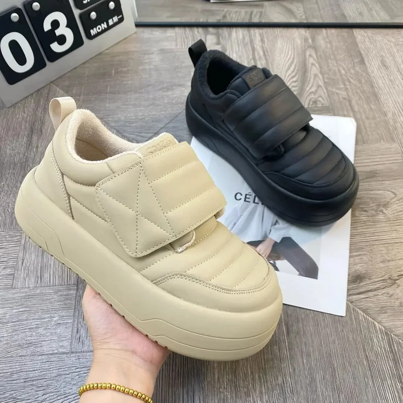 

Кроссовки женские на шнуровке, Повседневные Дышащие, универсальные, белые, модная зимняя обувь, большие размеры