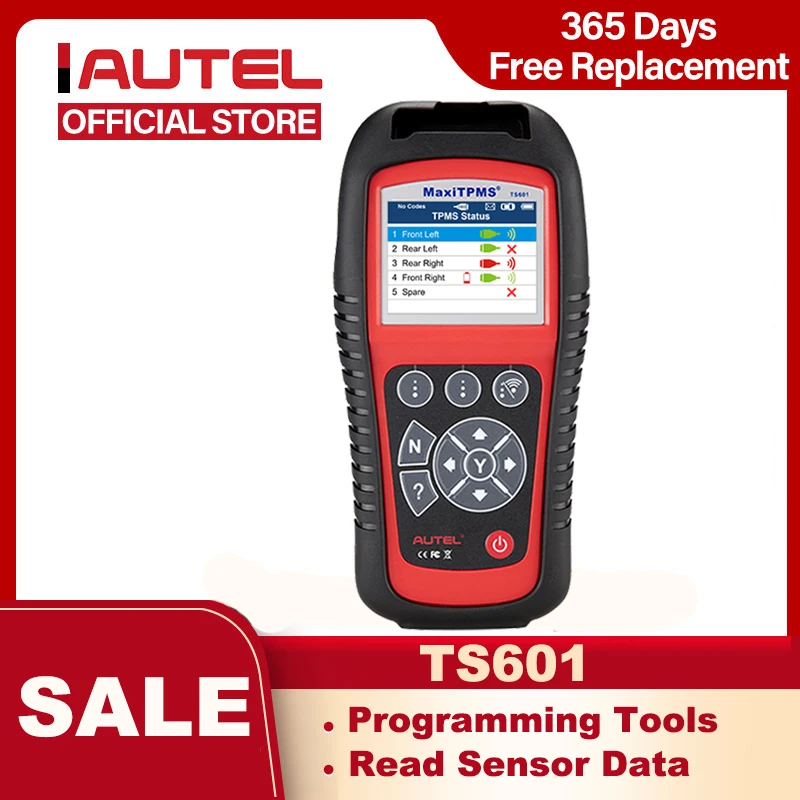 AUTEL MaxiTPMS TS601 TPMS Автомобильные диагностические инструменты OBD2 сканер автомобильный активатор инструмент для ремонта шин Датчик программирования считыватель кодов  obd2 Scanner
