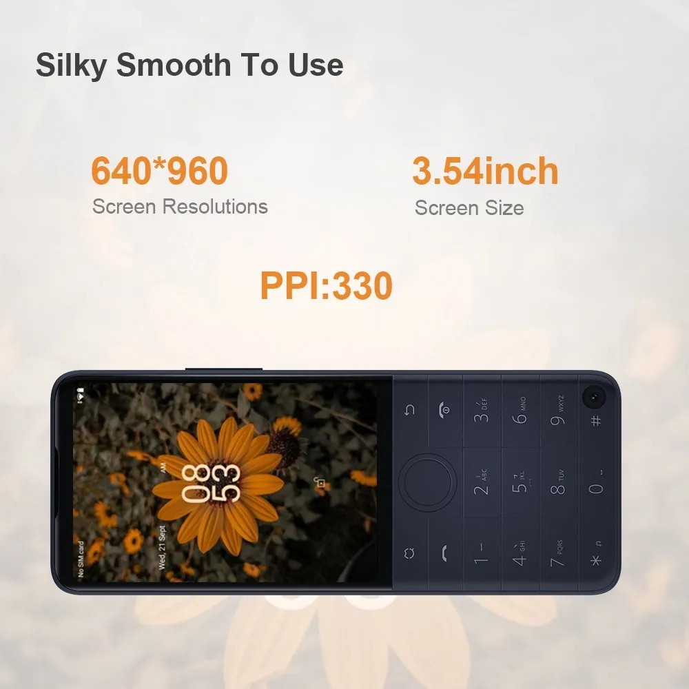 Tanie Qin F22 Pro Duoqin MTK Helio G85 Wifi 3.5 Cal 4GB 64GB Octa Core Bluetooth 5.0 640*960 Telefon Z Ekranem Dotykowym