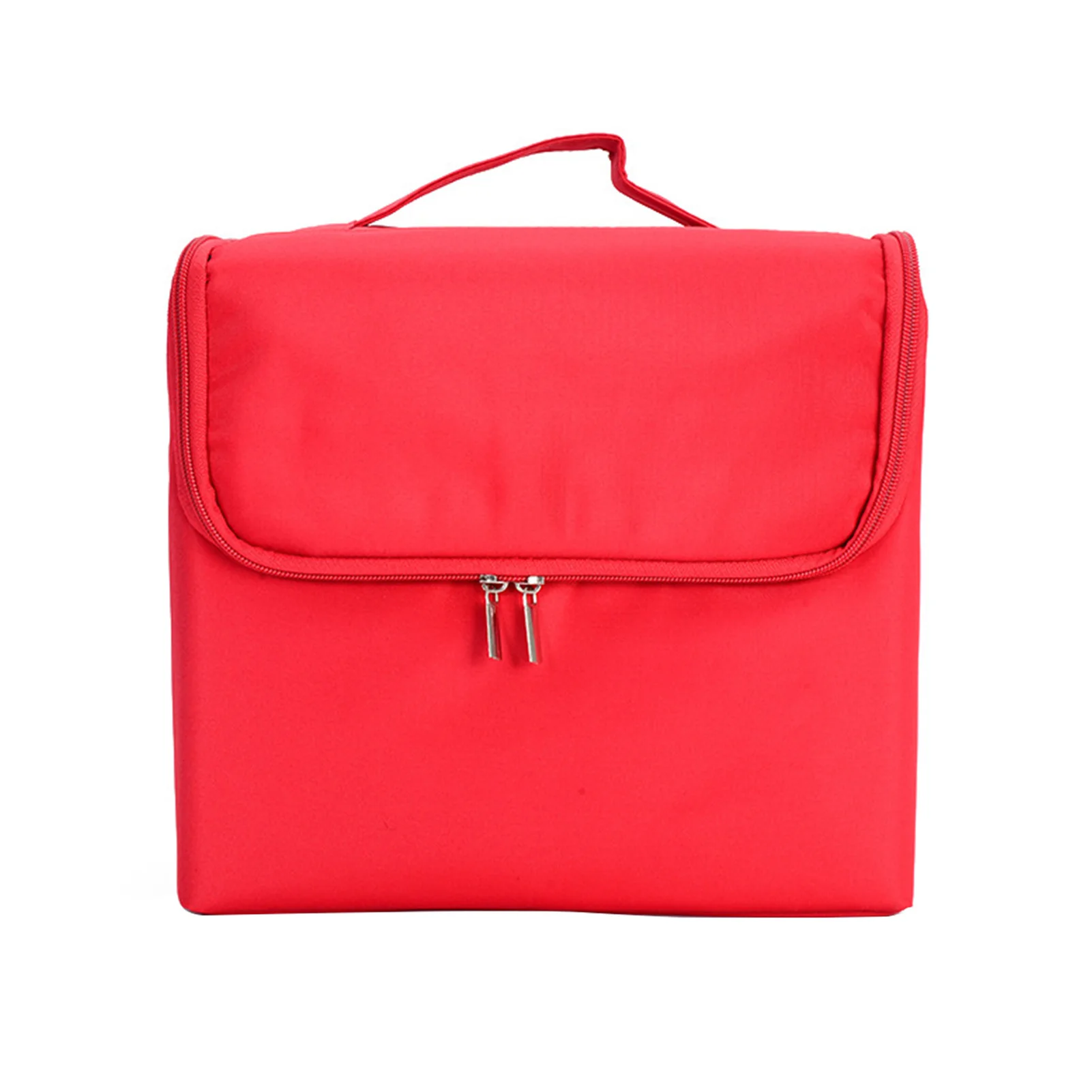 

Однотонные Mascaras, вместительная Портативная сумка для хранения, сумка для ногтевого дизайна, наплечный ремешок с ручкой, на молнии, ювелирны...