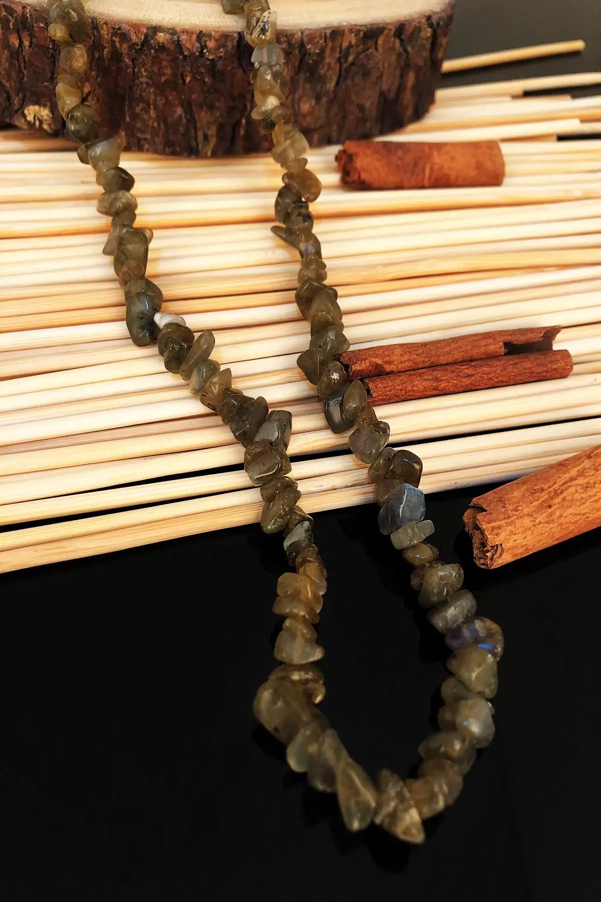 

Natural stone Handmade Labradorite Stone Nepal Women 'S Necklace Ktdr59