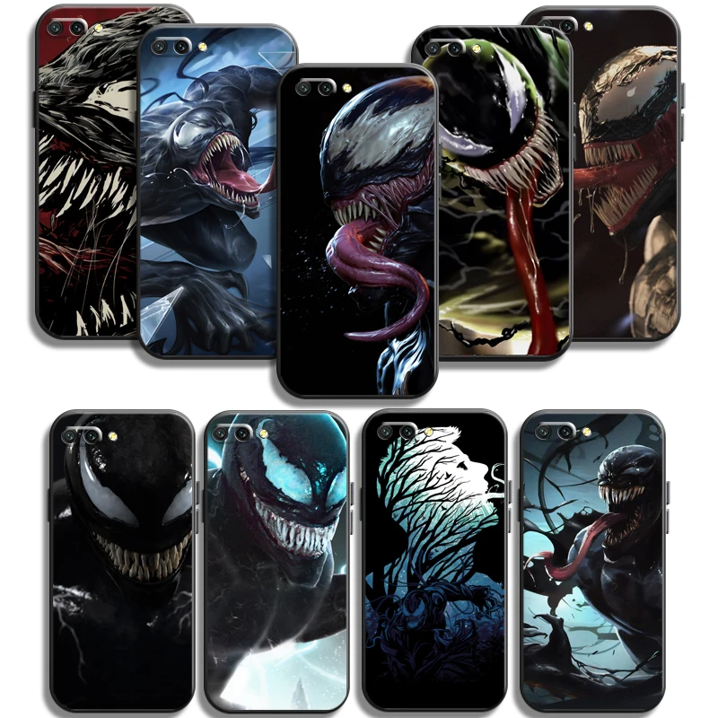 

Marvel Venom Heroes Phone Cases For Huawei Honor Y6 Y7 2019 Y9 2018 Y9 Prime 2019 Y9 2019 Y9A Funda Carcasa Back Cover Coque