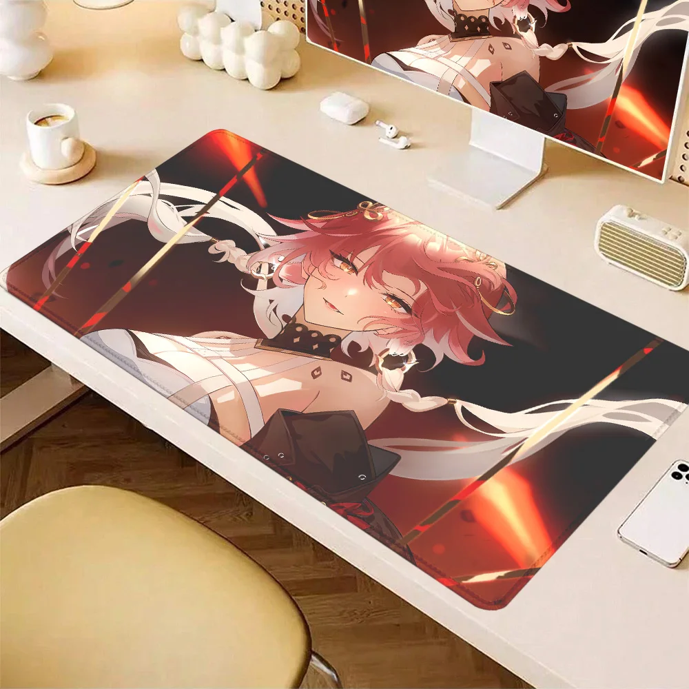 Резиновый коврик для ноутбука Wuthering Wave Changli HD с принтом