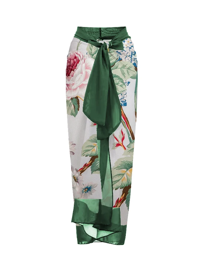 Floral Print Open Back Swimsuit for Girl 2023 Women's Fashion Swimwear Summer Hanging Neck Straps Beachwear Bathing Suits Sexy