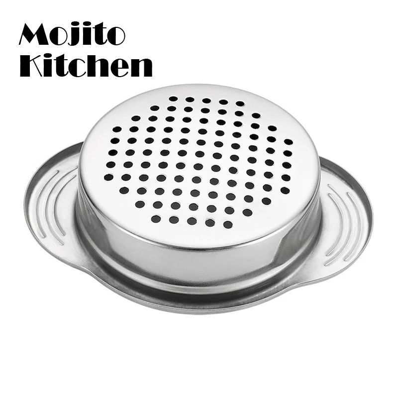 1 шт. стальное сито для пищевых продуктов тунца пресс крышки слив масла и воды
