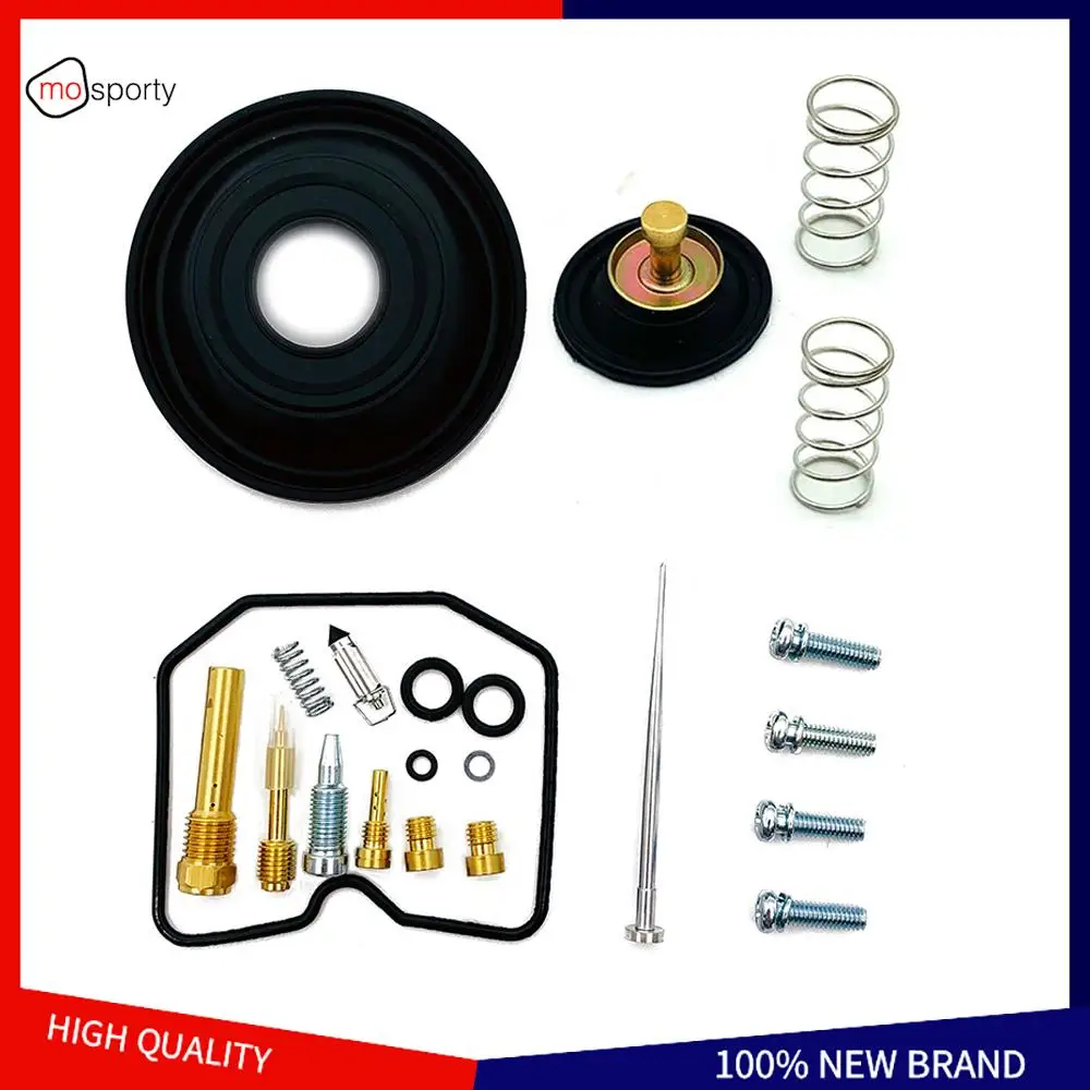 

Motorcycle Carburetor Repair Kit with Air Shut-Off Valve Small Diaphragm for Kawasaki KL650 KLR650 KLX650 KL KLX KLR 650 600
