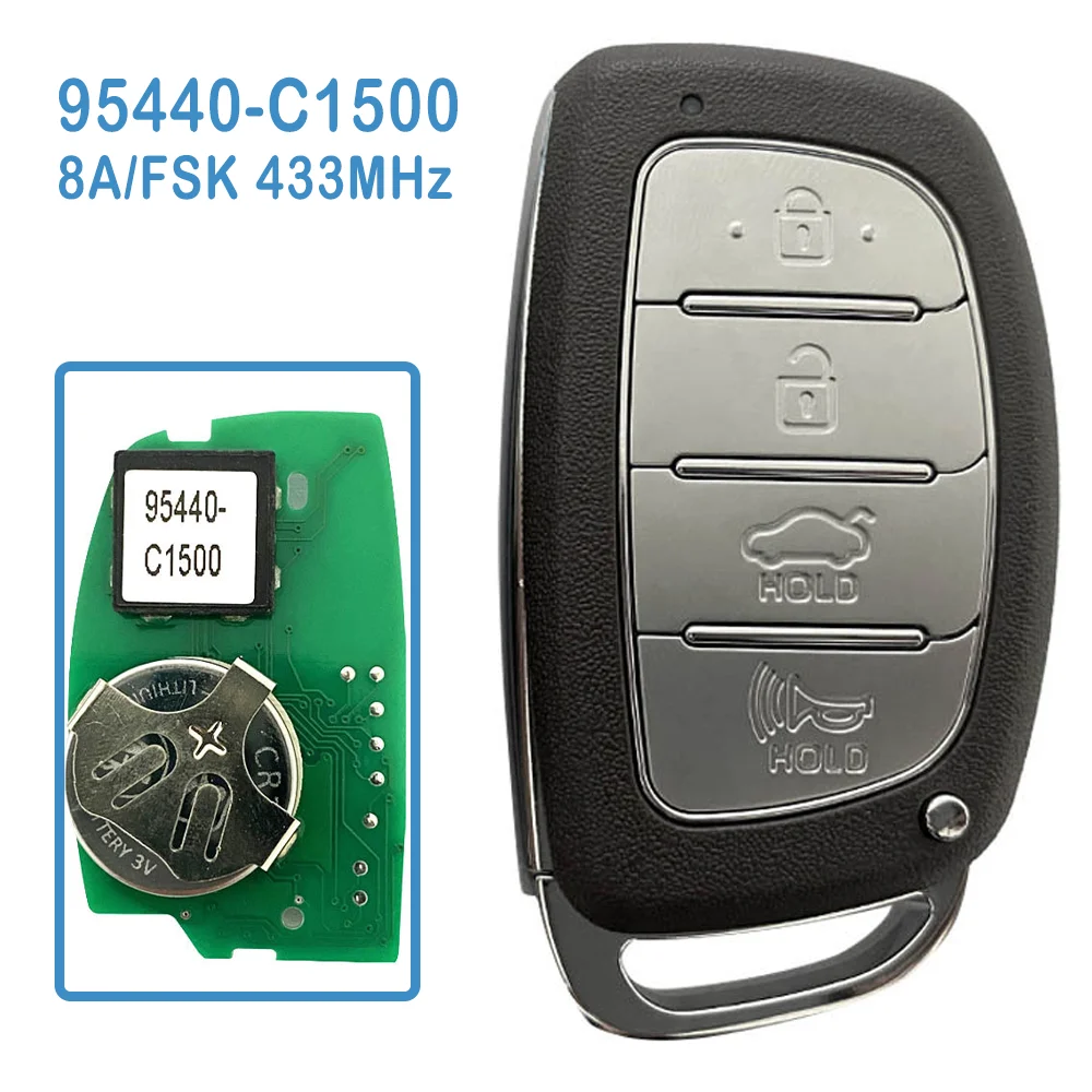 

95440-C1500 умный Автомобильный ключ CQOFD00120 FSK 433 МГц 8A чип Автомобильный брелок для Hyundai Sonata 2015 2016 2017 2018 2019