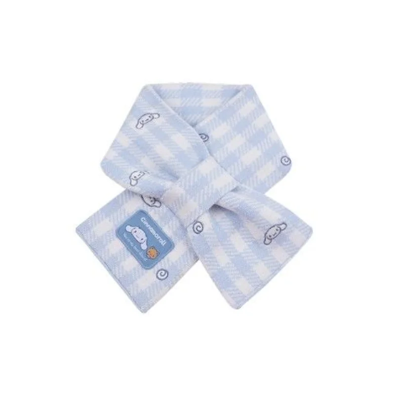 

Cute Sanrioed Kawaii Cartoon Series scar jk scarf girl winter Korean Joker short sweet academic style Cinnamoroll scarf gift