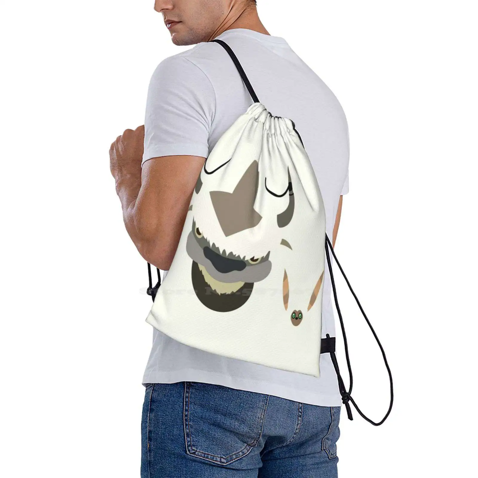 Appa And Momo лидер продаж школьный рюкзак модные сумки последний Airbender Korra Aang