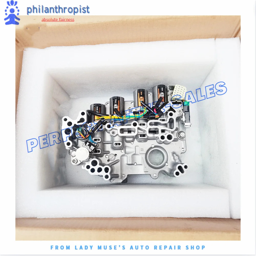 Новый корпус клапана трансмиссии CVT JF015E RE0F11A с электромагнитами для Nissan Sentra Note Versa