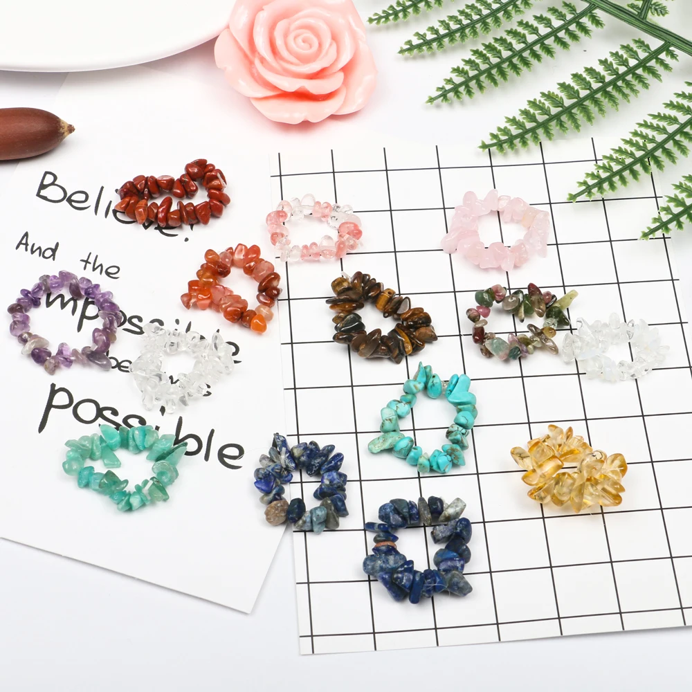 

Кольца женские из натурального камня, с аметистом, розовым кварцем