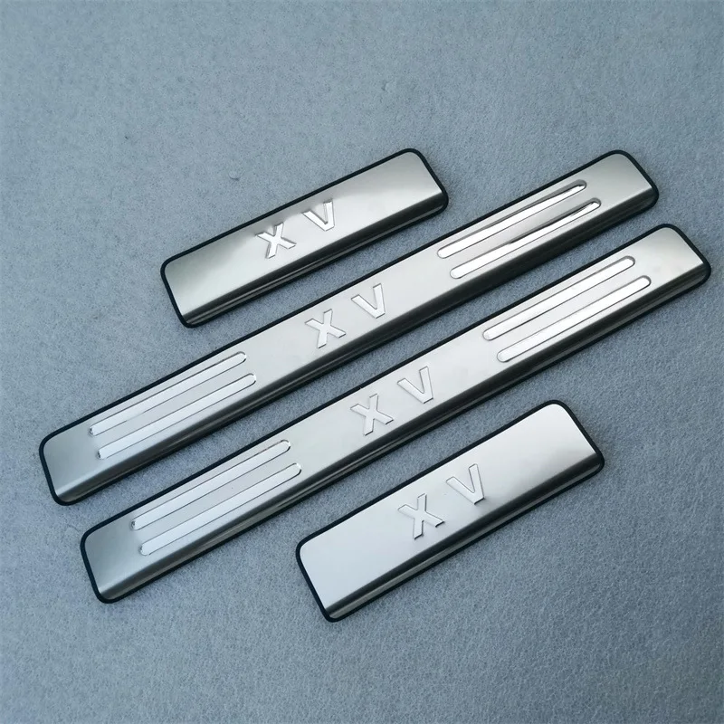 

Автомобильные аксессуары для Subaru XV 2012-2017 Накладка на порог дверные пороги из нержавеющей стали педаль стикер для стайлинга автомобиля