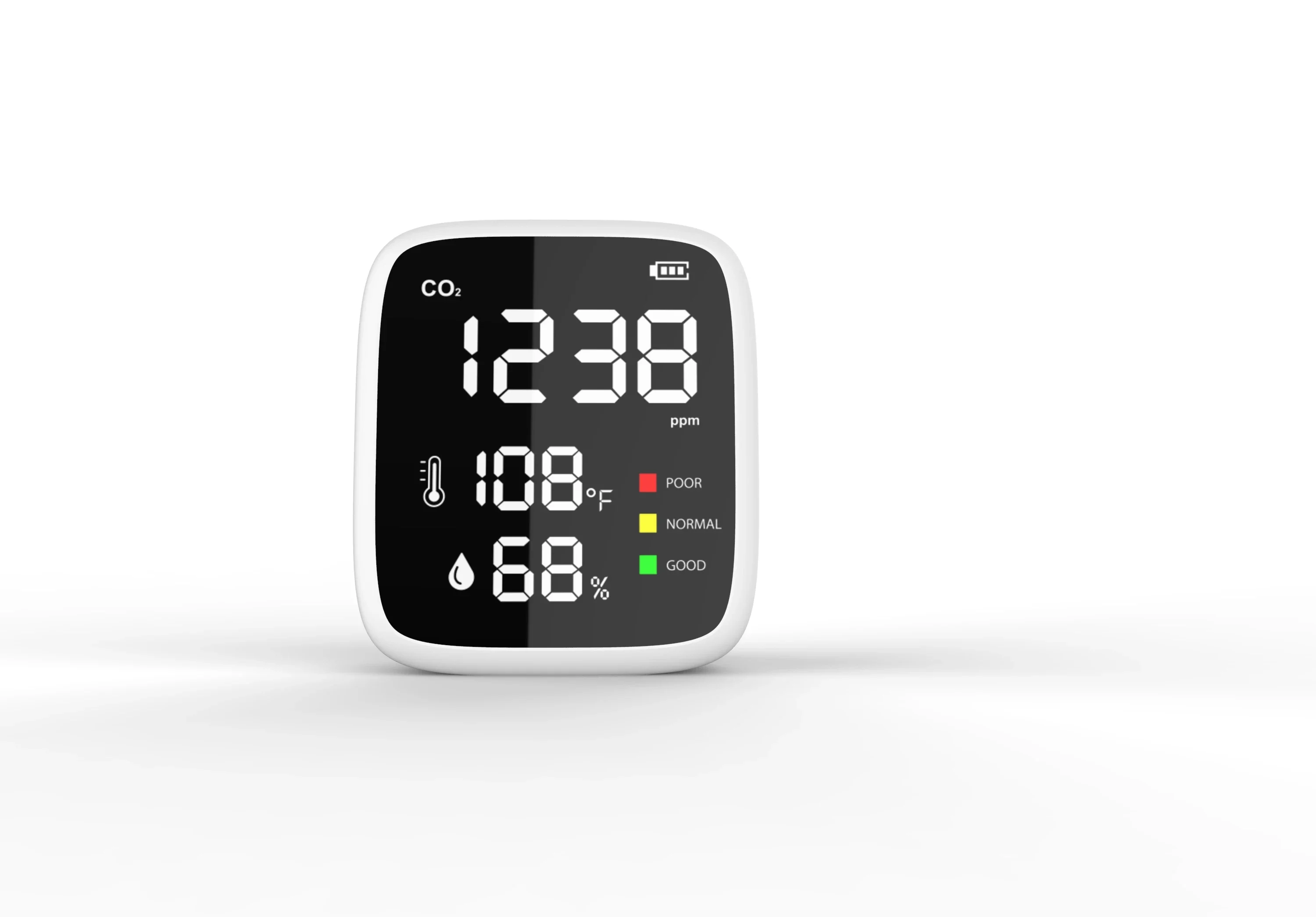 1 шт. DM77 внутренний детектор CO2 монитор качества воздуха инфракрасный NDIR с